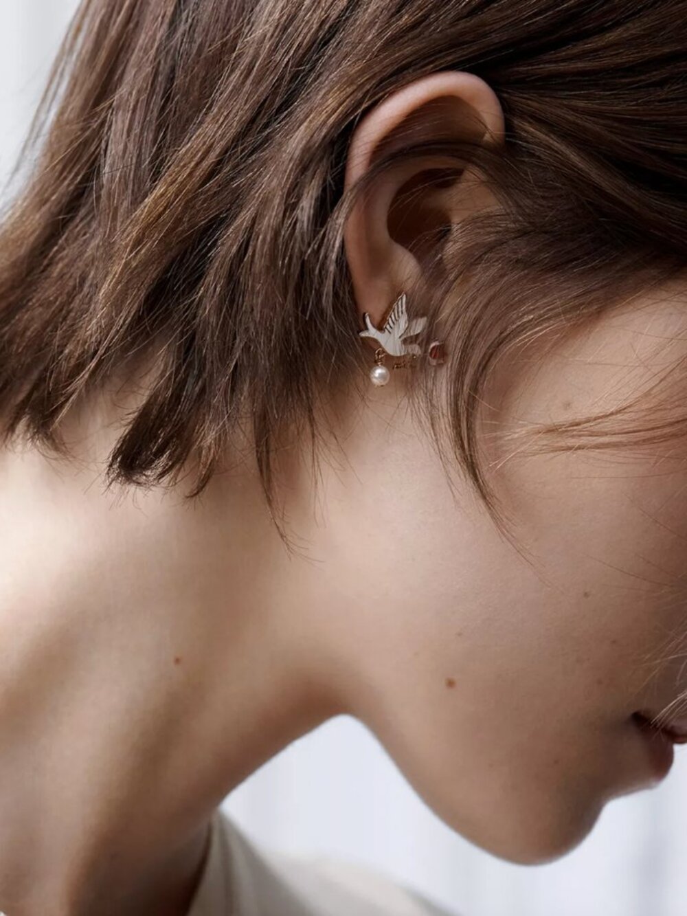 Dior Dioramour Doves & Roses Earrings